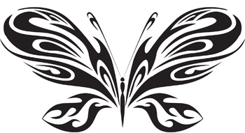 Tribal Butterfly 39